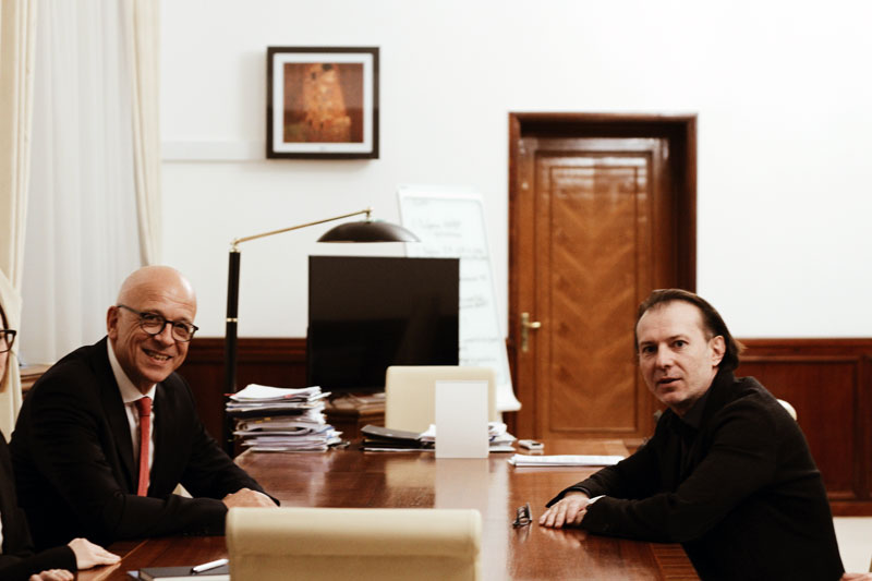 04.  Întâlnire cu Excelența Sa Cord-Meier-Klodt, Ambasadorul Republicii Federale Germania la București