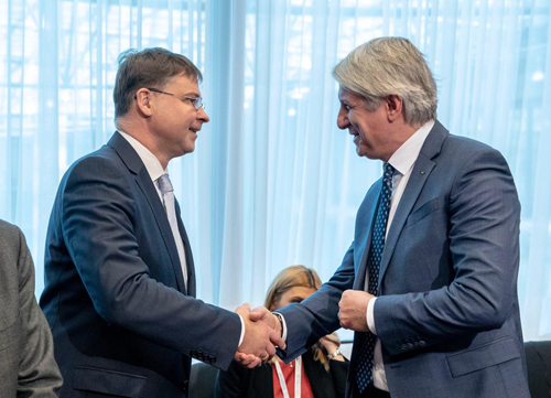 05. Eugen Teodorovici a participat la reuniunea la nivel înalt Dialogul macroeconomic - 11 martie 2019