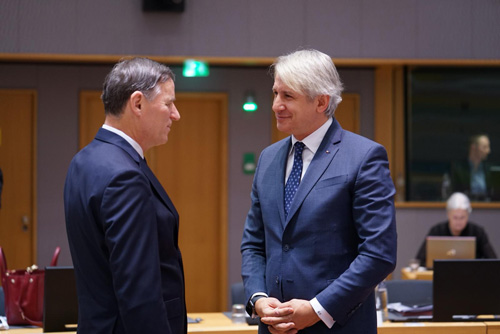 10. Ministrul Finanțelor Publice, Eugen Teodorovici, a prezidat prima ședință a Consiliului Afacerilor Europene și Financiare - 22 ian. 2019