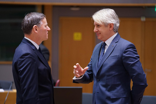 11. Ministrul Finanțelor Publice, Eugen Teodorovici, a prezidat prima ședință a Consiliului Afacerilor Europene și Financiare - 22 ian. 2019